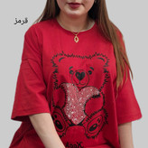 تیشرت لانگ خرسی جنس سوپرپنبه اعلا