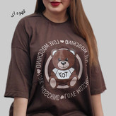 تیشرت لانگ چاپTOY جنس سوپرپنبه
