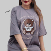تیشرت لانگ چاپTOY جنس سوپرپنبه