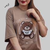 تیشرت لانگ چاپTOY جنس سوپرپنبه