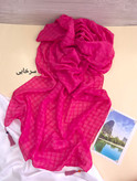 شال حریر پفکی وارداتی