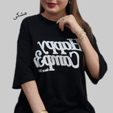 تیشرت لانگ Happy جنس سوپرپنبه اعلا