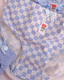 شورت زنانه تم آبی نخ پنبه اعلا 3xl