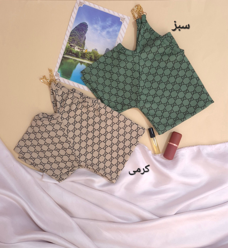 تیشرت کبریتی بند زنجیری گوچی (زنانه ،دخترانه)